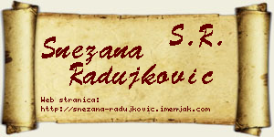 Snežana Radujković vizit kartica